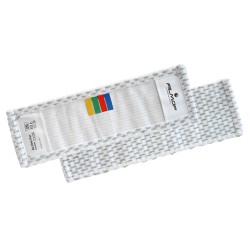 ACTIVE - FUR baltas mikropluošto mopas su pilkais intarpais, 40 cm
